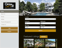 Tablet Screenshot of century21eastlake.com